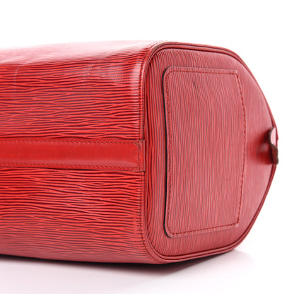 Louis Vuitton Epi Speedy 25 Castillan Red 7 of 16