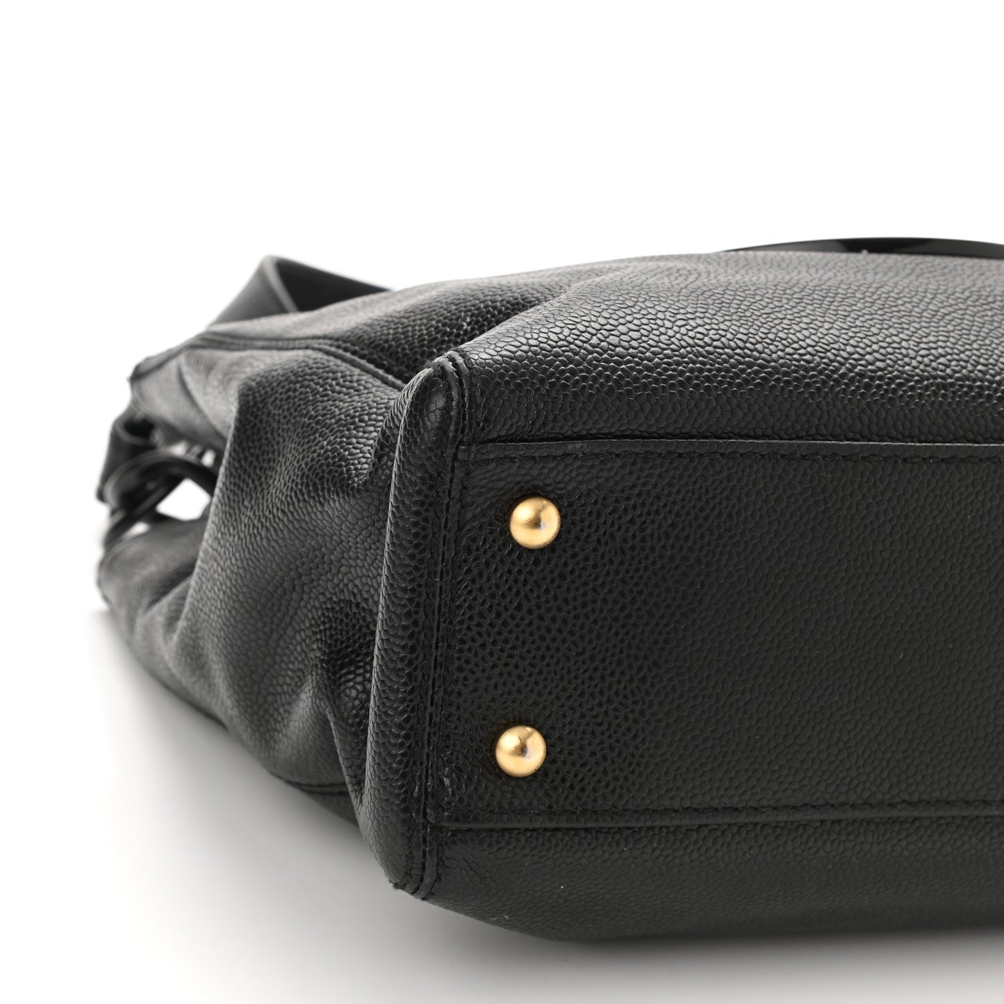 Caviar Bekko Chain Tote Black