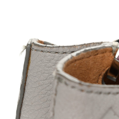 MCM Calfskin Ottomar Monogram Sarah Convertible Hobo Dove 14 of 14