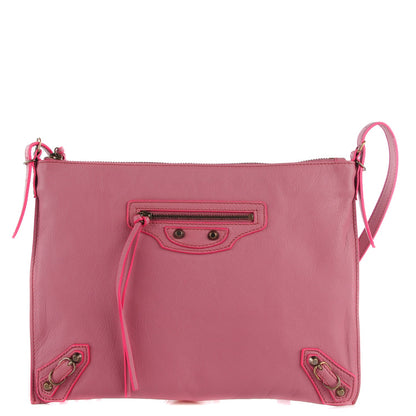 Balenciaga Calfskin Papier Highlight Neo Crossbody Rose Anglaise 1 of 10