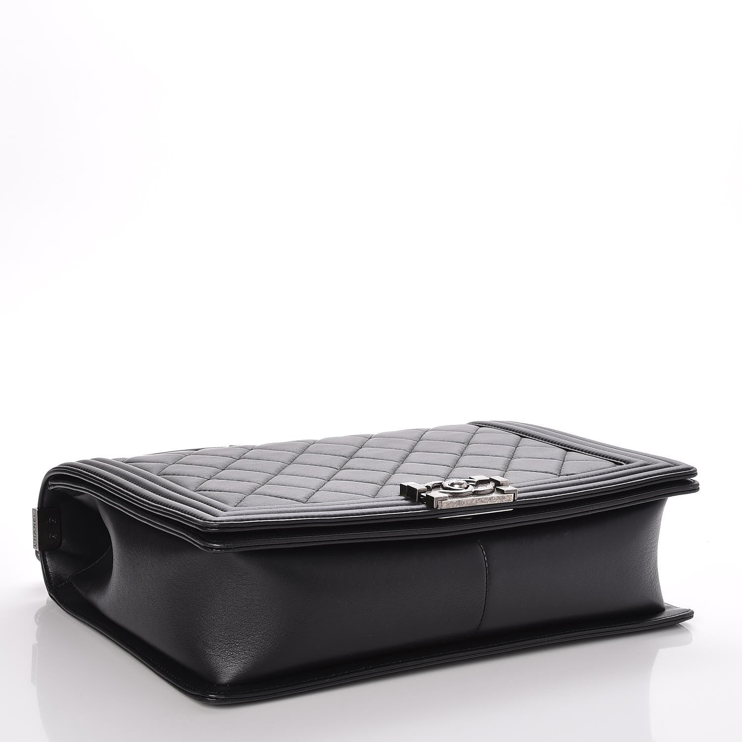 Chanel Calfskin Quilted Large Boy Flap Black 5 of 8