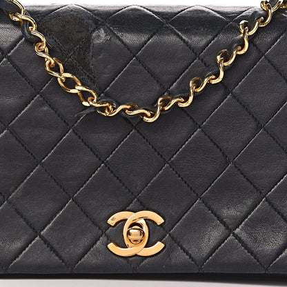 Chanel Lambskin Quilted Small Single Flap Black 14 of 25