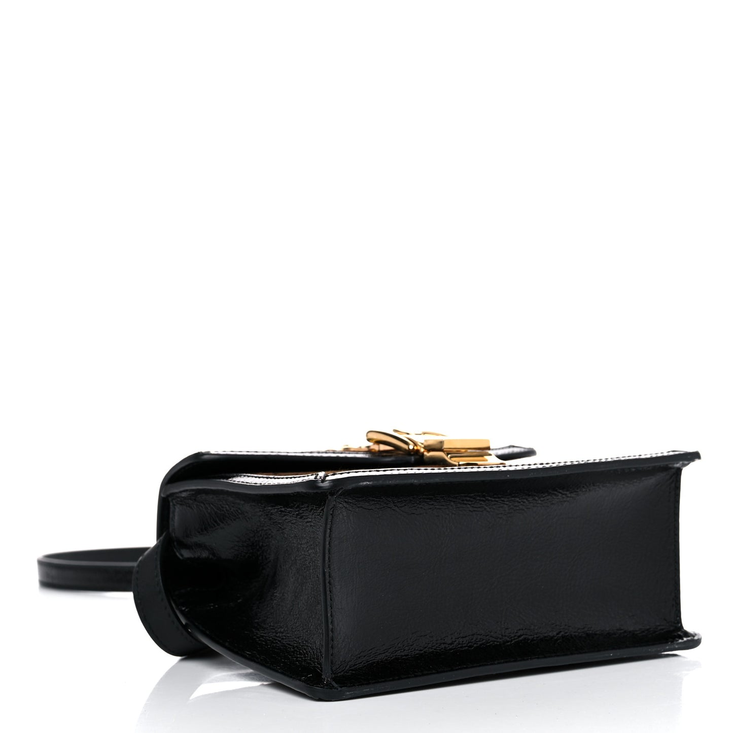 Velvet GG Monogram Web Mini Sylvie Top Handle Bag Brown Black Oro Vecchio