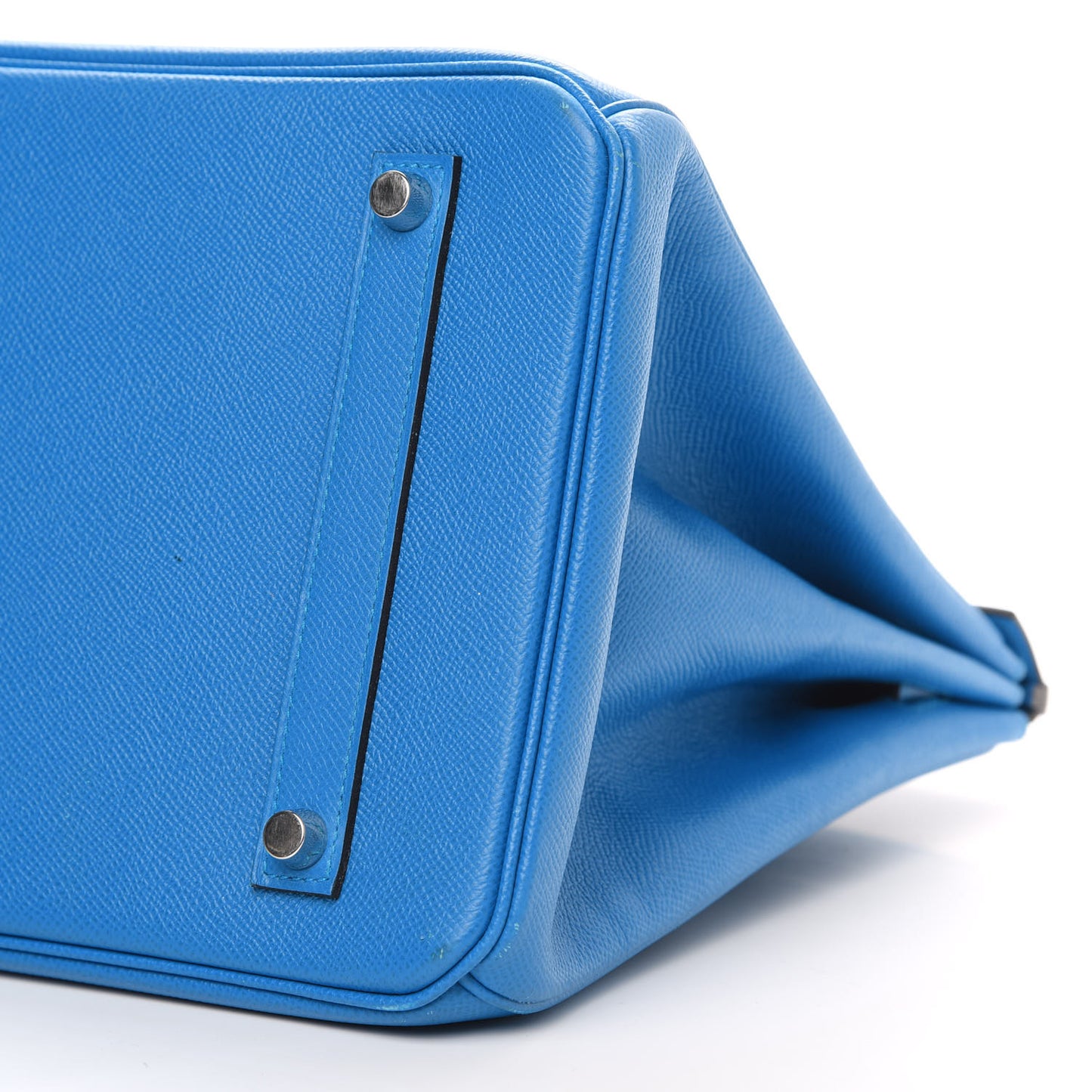 Epsom Birkin 35 Bleu Zanzibar