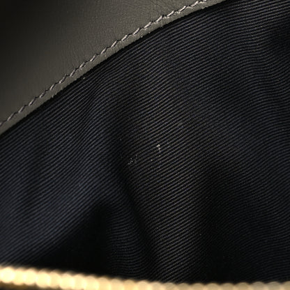 Saint Laurent Calfskin Y Quilted Monogram Medium Loulou Chain Satchel Asphalt 12 of 13