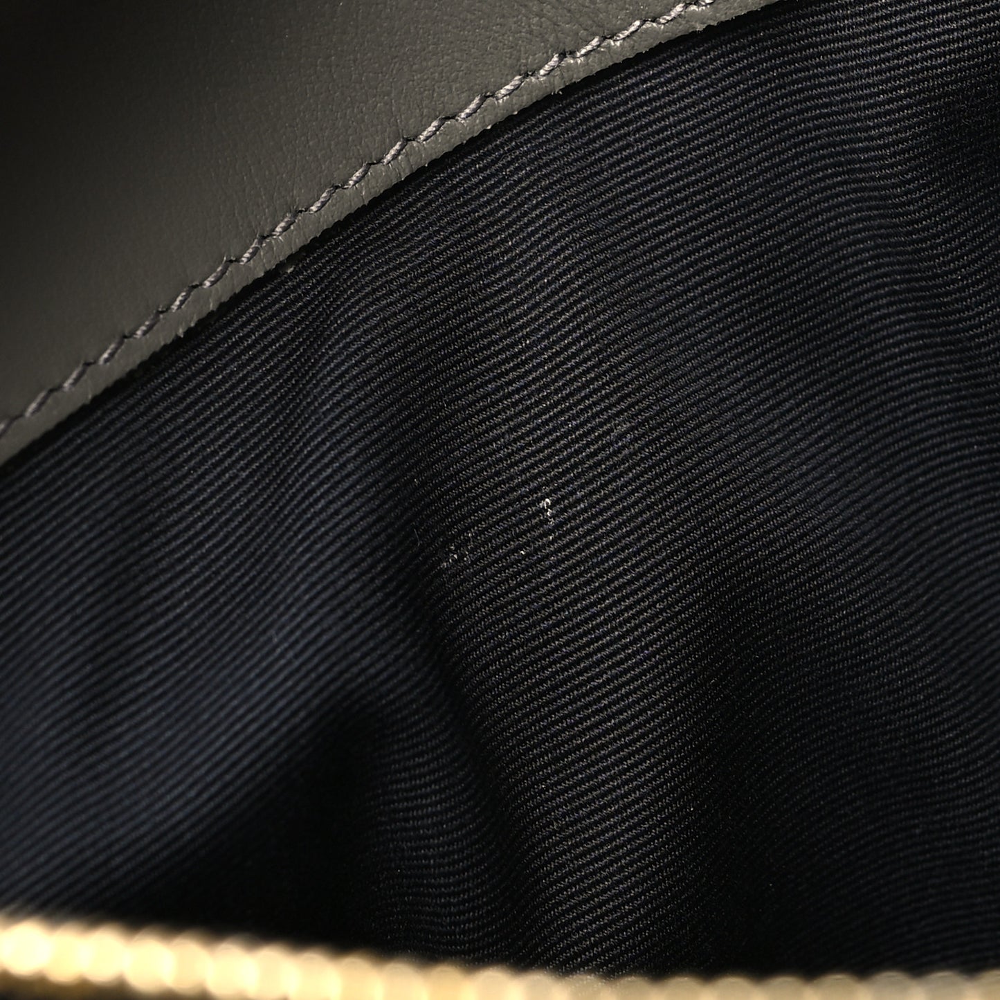 Calfskin Y Quilted Monogram Medium Loulou Chain Satchel Asphalt