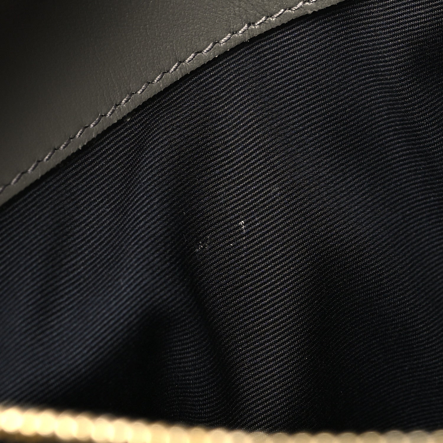 Saint Laurent Calfskin Y Quilted Monogram Medium Loulou Chain Satchel Asphalt 12 of 13