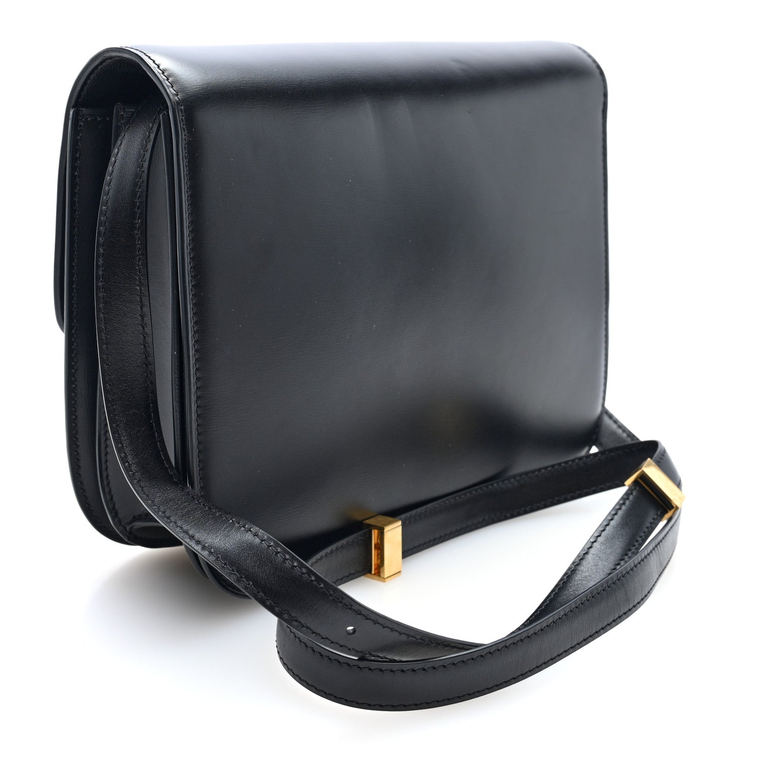 Celine Box Calfskin Medium Classic Box Flap Bag Black 3 of 9