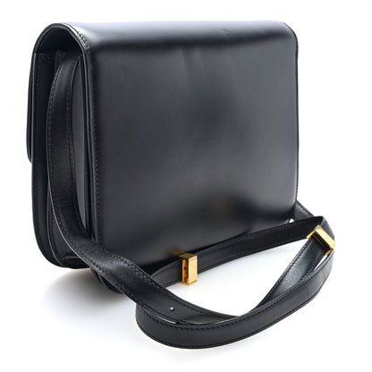 Celine Box Calfskin Medium Classic Box Flap Bag Black 3 of 9