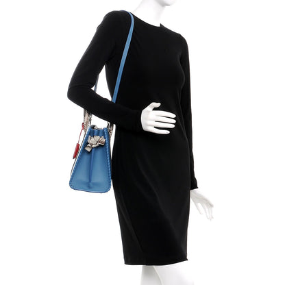 Louis Vuitton Cuir Plume Python Very Tote Blue Glacier 2 of 6