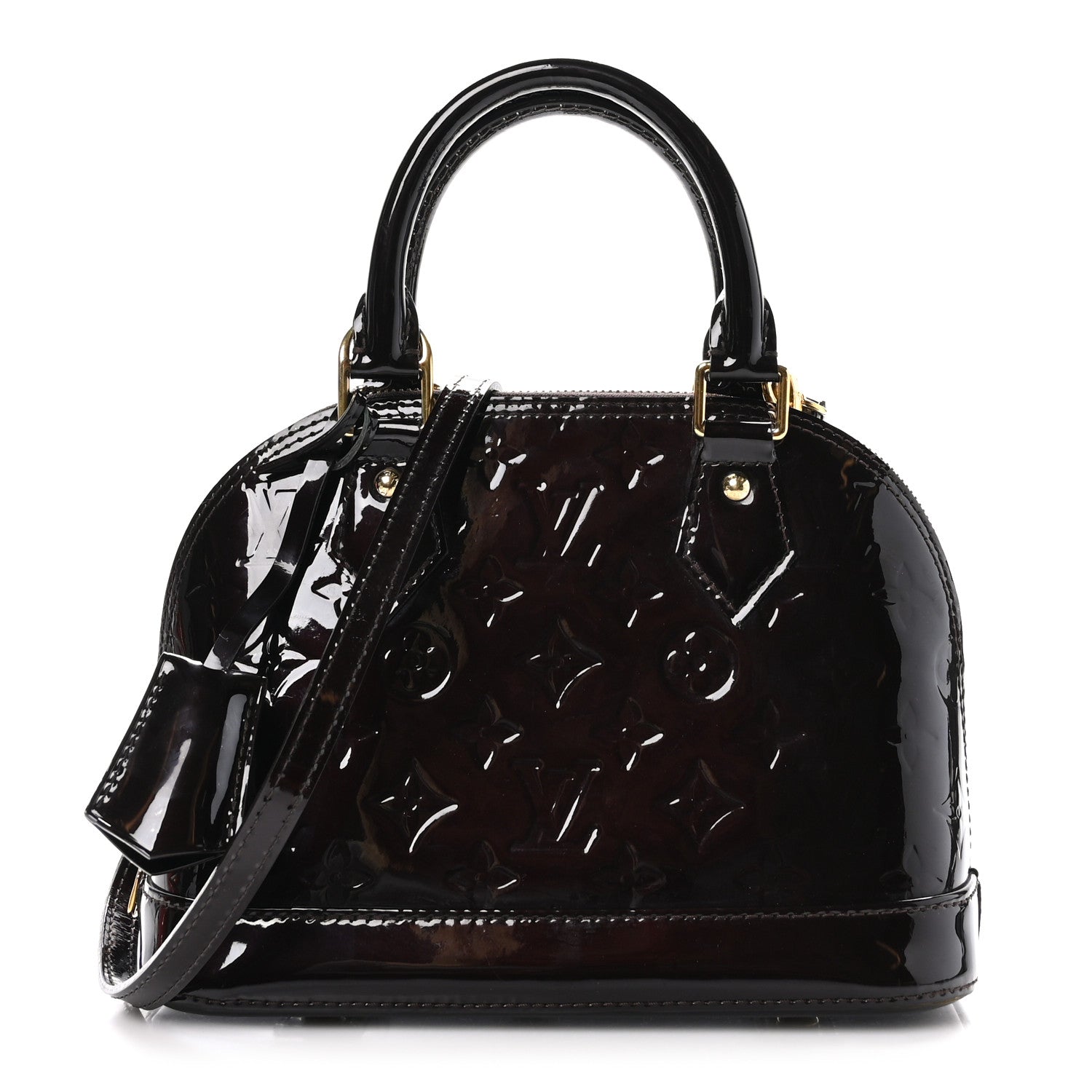 Louis Vuitton Vernis Alma BB Amarante 1 of 9