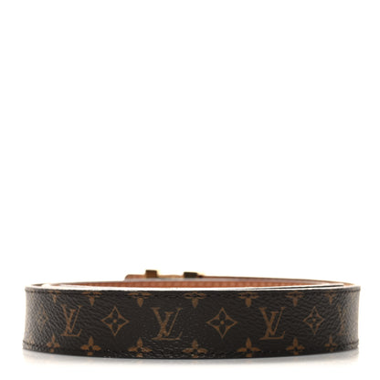 Louis Vuitton LOUIS VUITTON Mini Monogram 25mm LV Initiales Belt 95 38 95/38 2 of 10