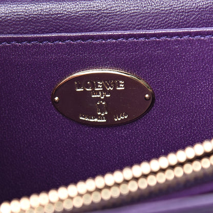 Loewe Nappa Bow Chain Wallet Black 7 of 9