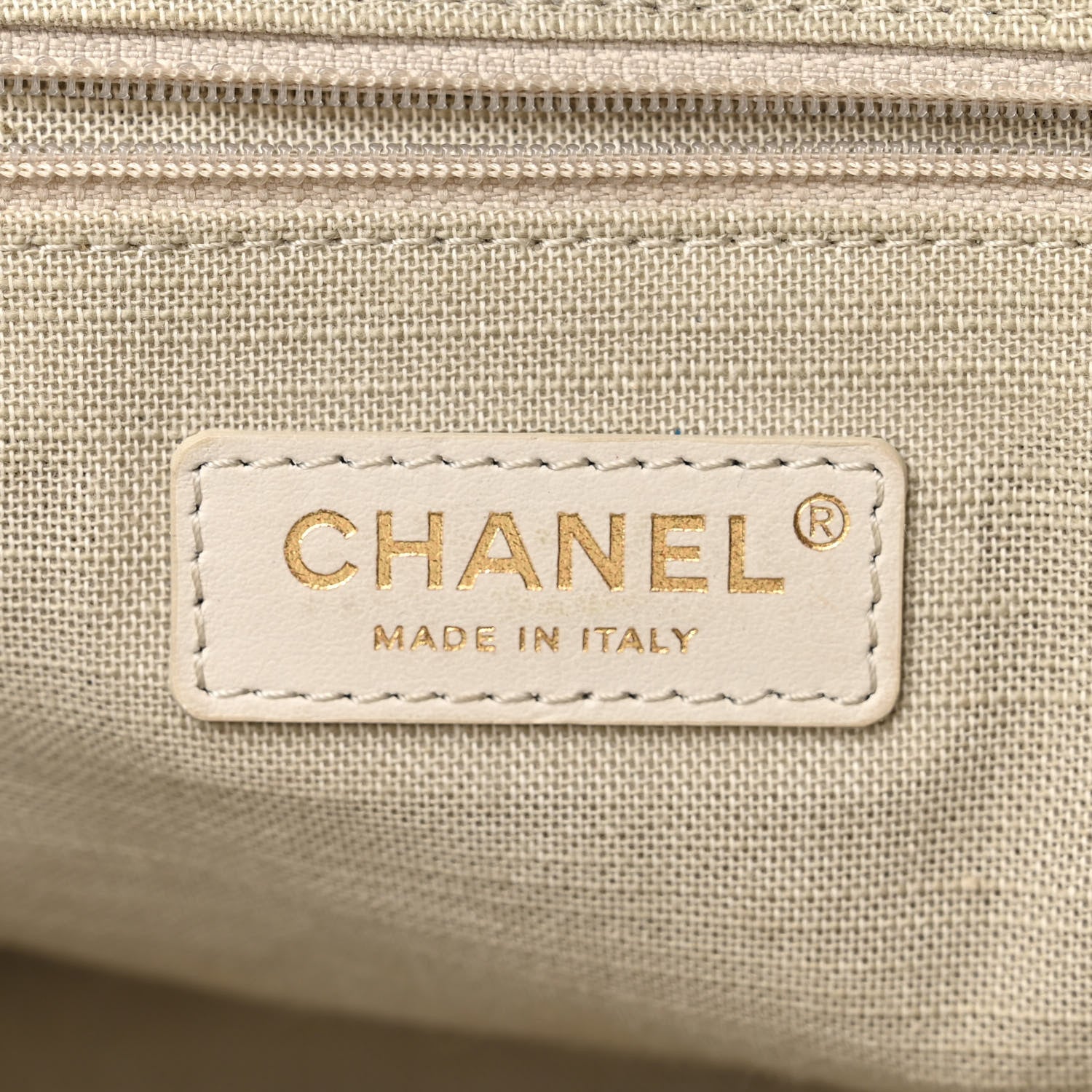 Chanel Mixed Fibers Small Deauville Tote Navy 6 of 10