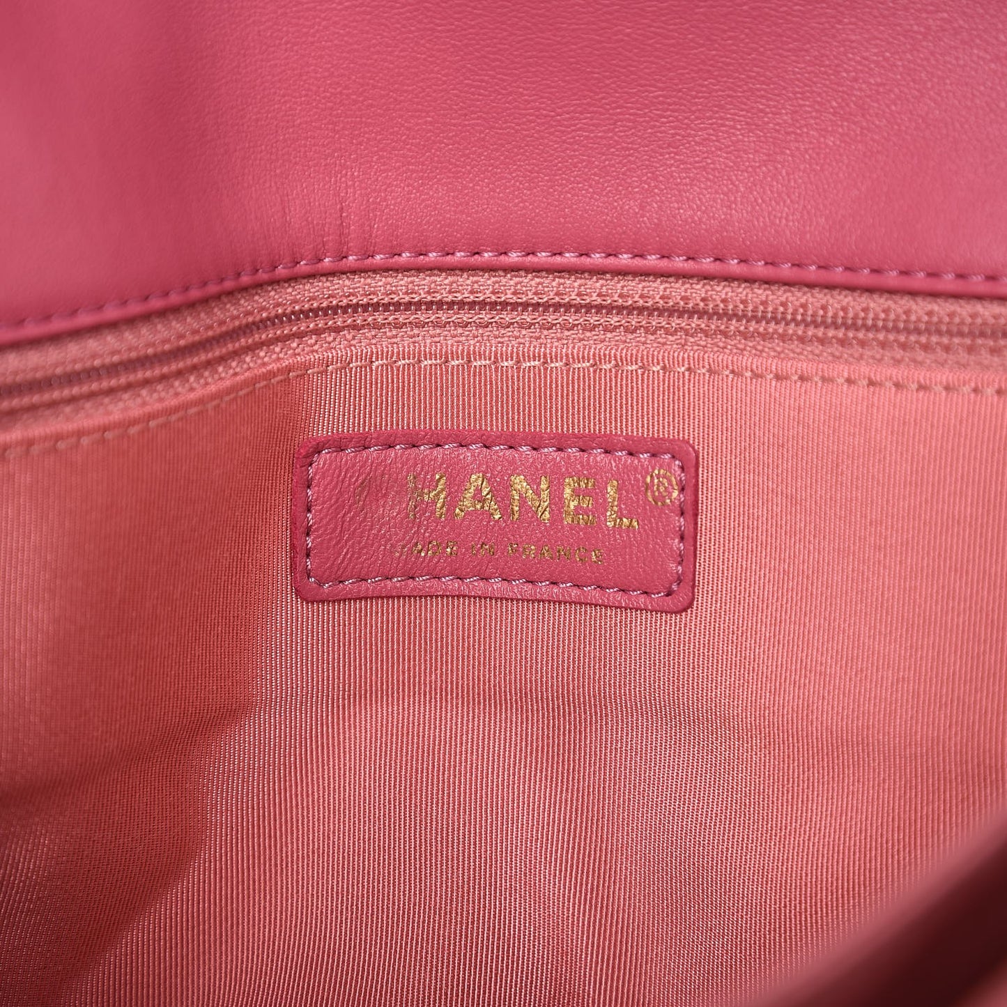 Patent Quilted 3 Pocket Accordion Flap Pink