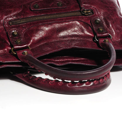 Balenciaga Chevre City Bordeaux 4 of 12