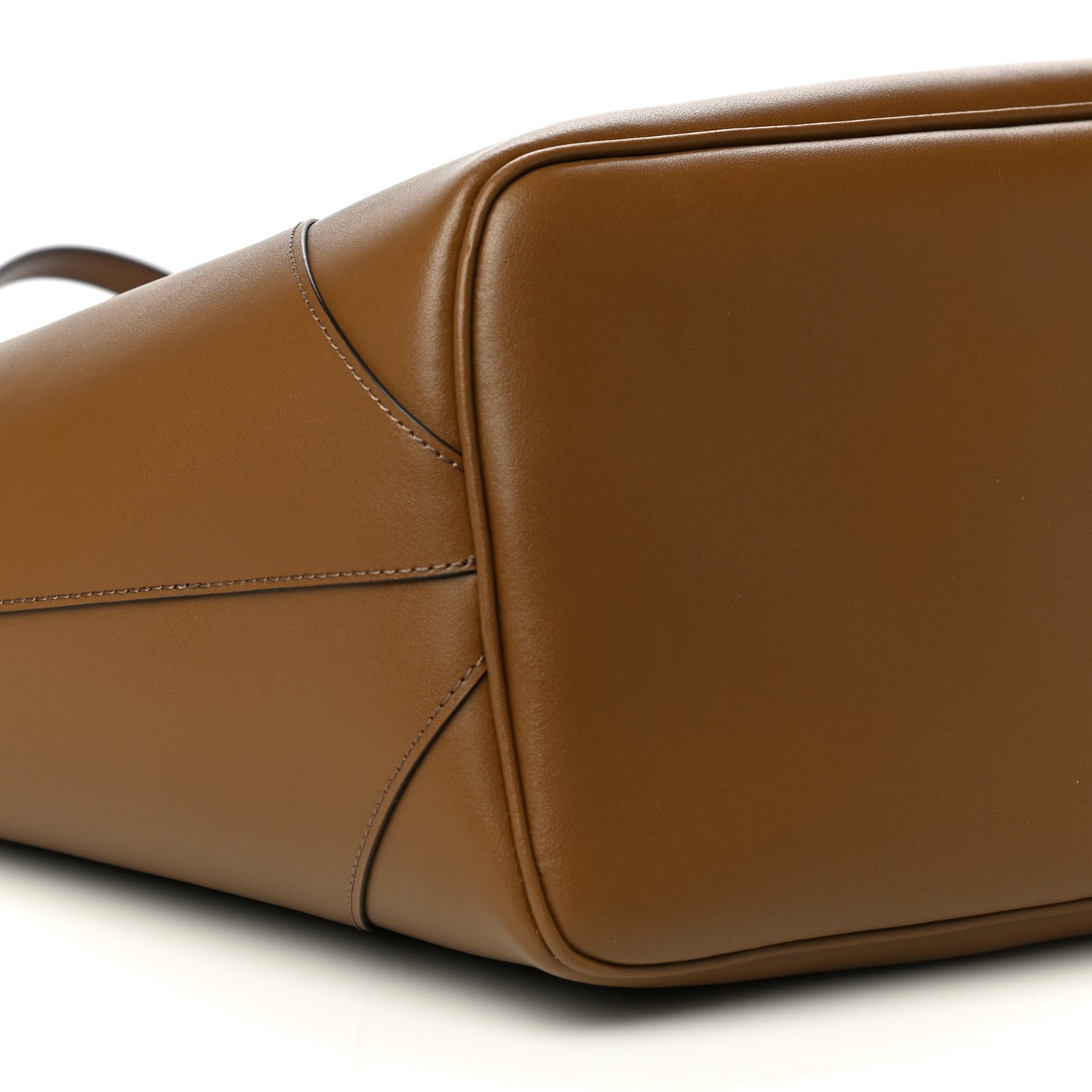 Smooth Calfskin Wing Shopper Tote Military Green