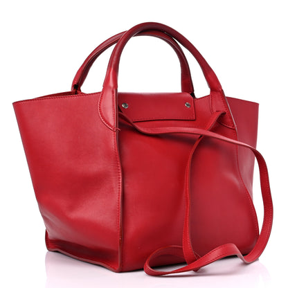 Celine Smooth Calfskin Small Big Bag Red 3 of 19