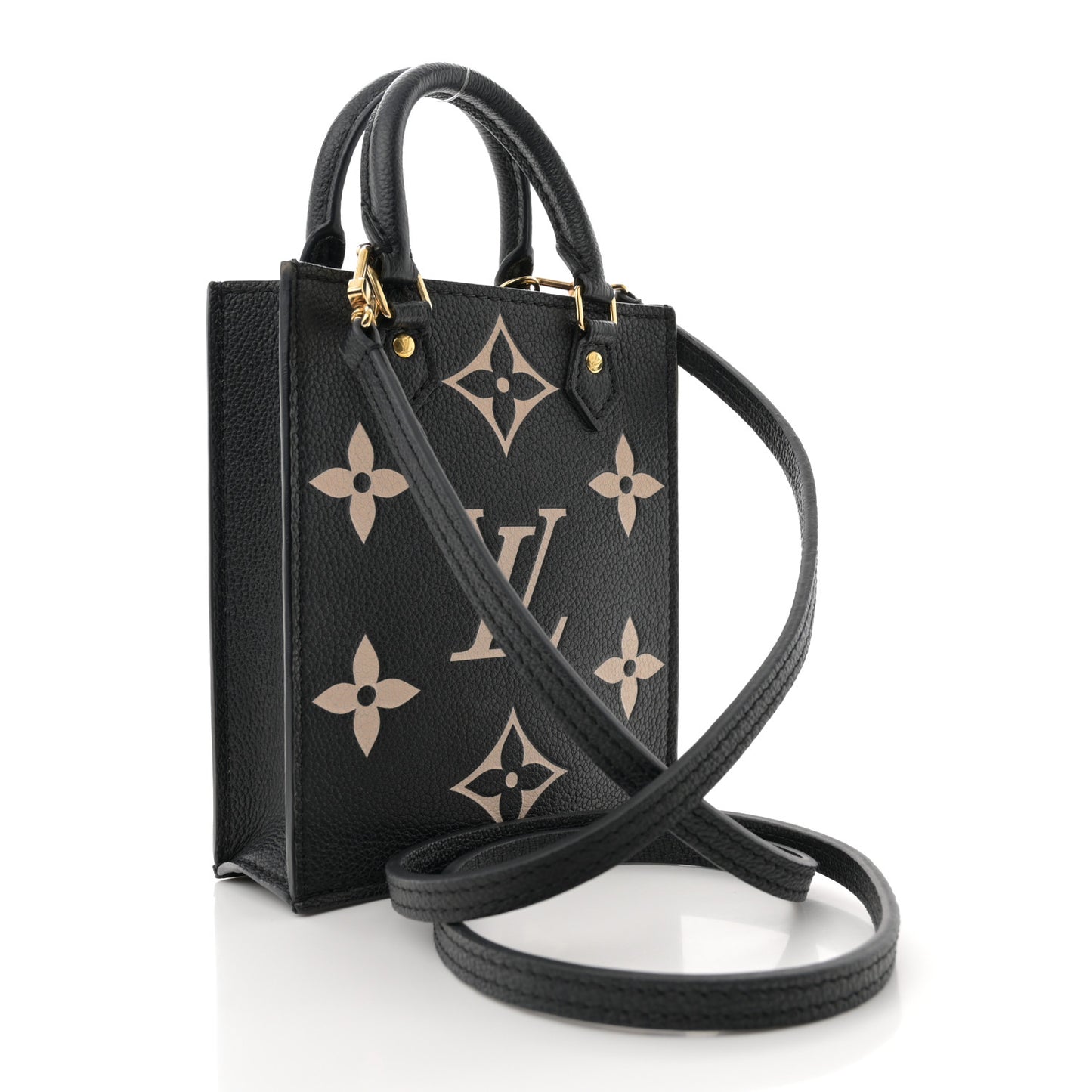 Empreinte Monogram Giant Petit Sac Plat Black Beige