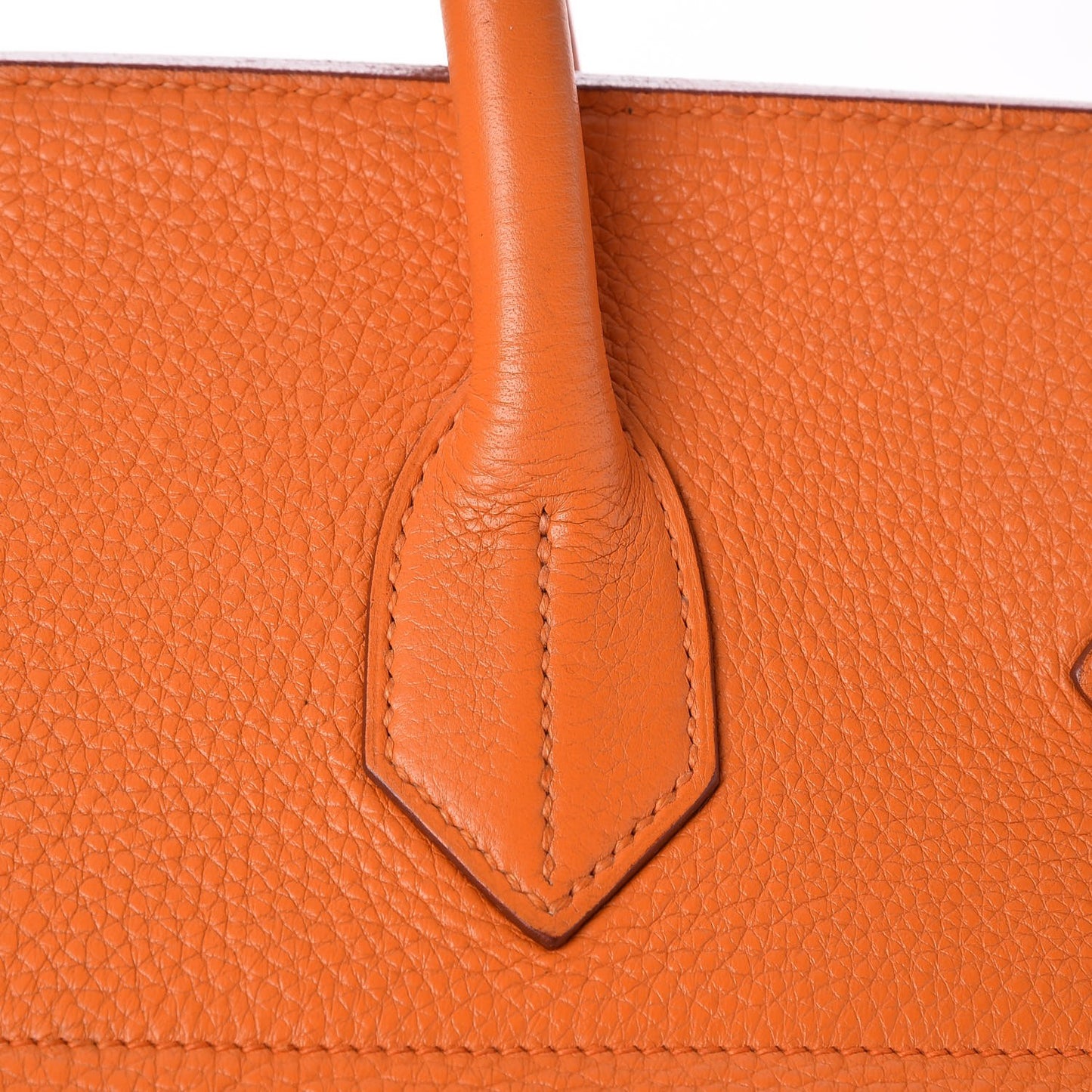 Taurillon Clemence HAC Birkin 40 Orange