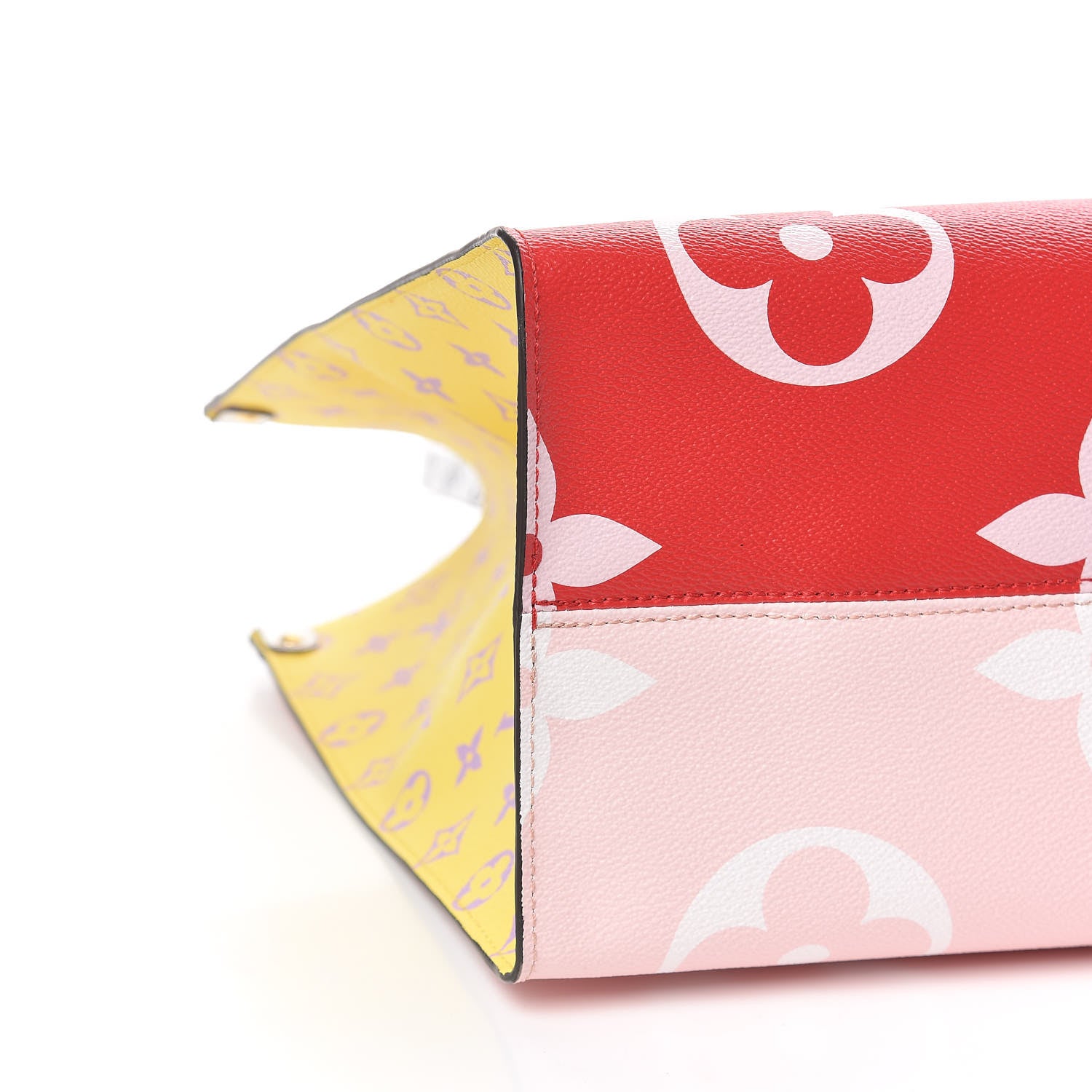 Louis Vuitton Monogram Giant Onthego GM Rouge Rose 5 of 11