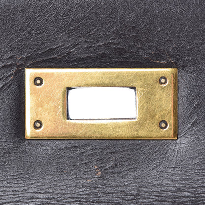 Hermes Box Kelly Retourne 28 Chocolate 20 of 45