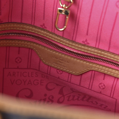 Louis Vuitton Monogram Roses Neverfull MM 8 of 11