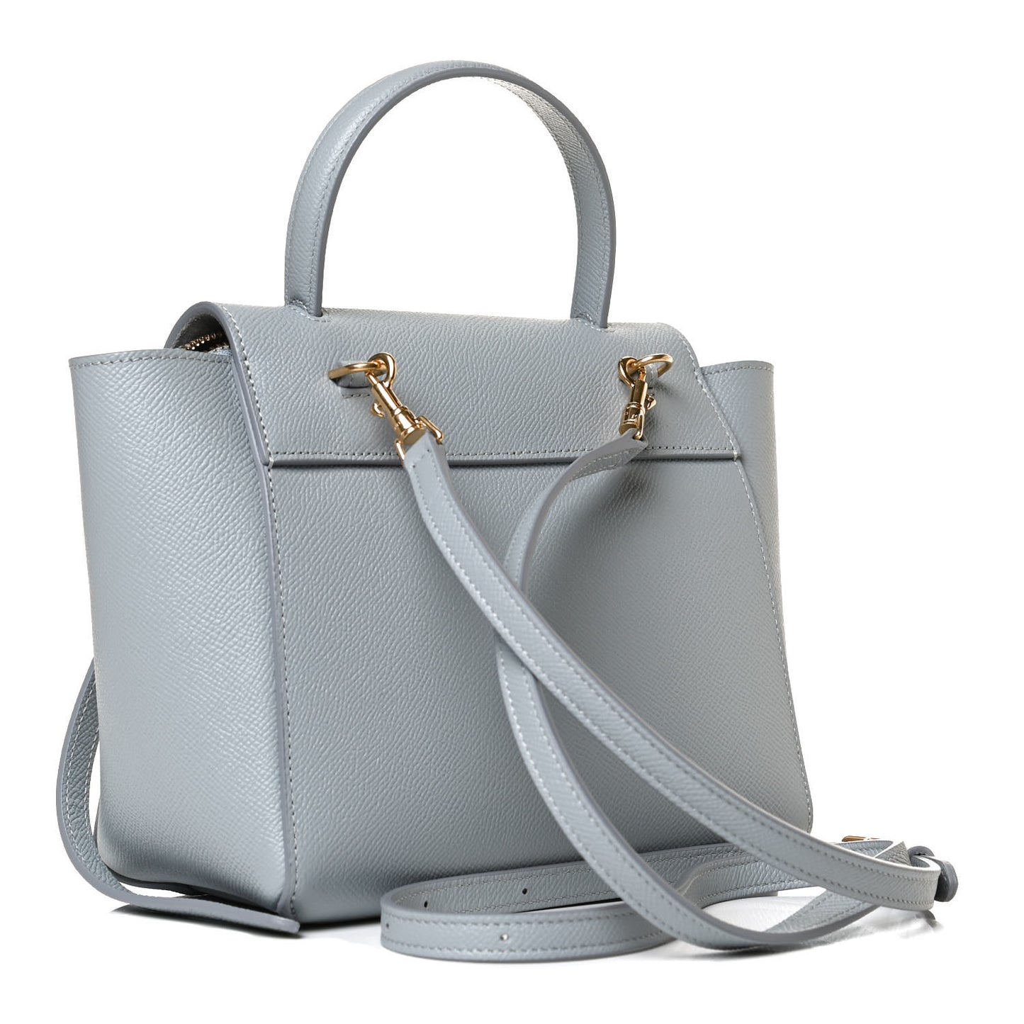 Grained Calfskin Nano Belt Bag Mineral