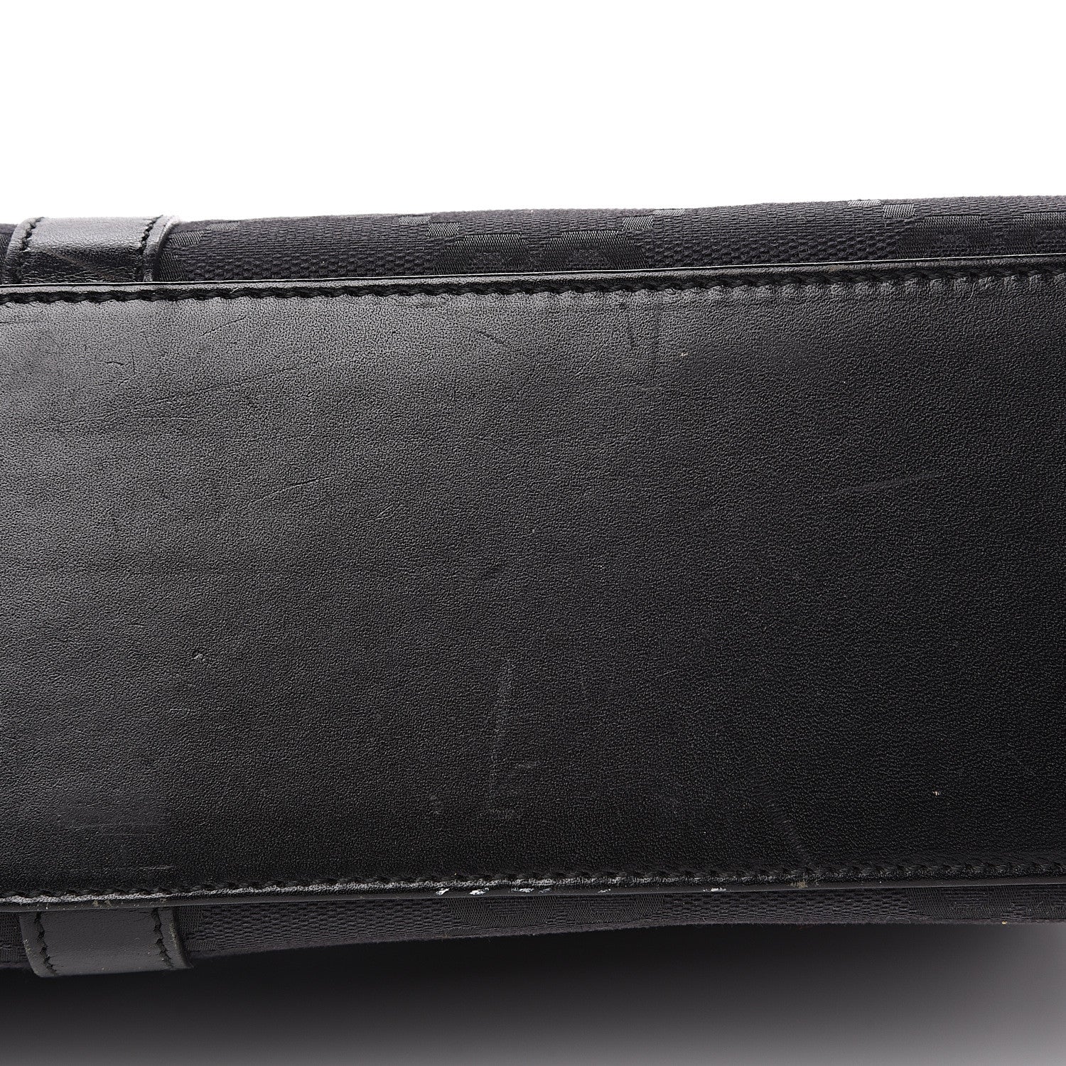 Gucci Monogram Jackie Shoulder Bag Black 12 of 17