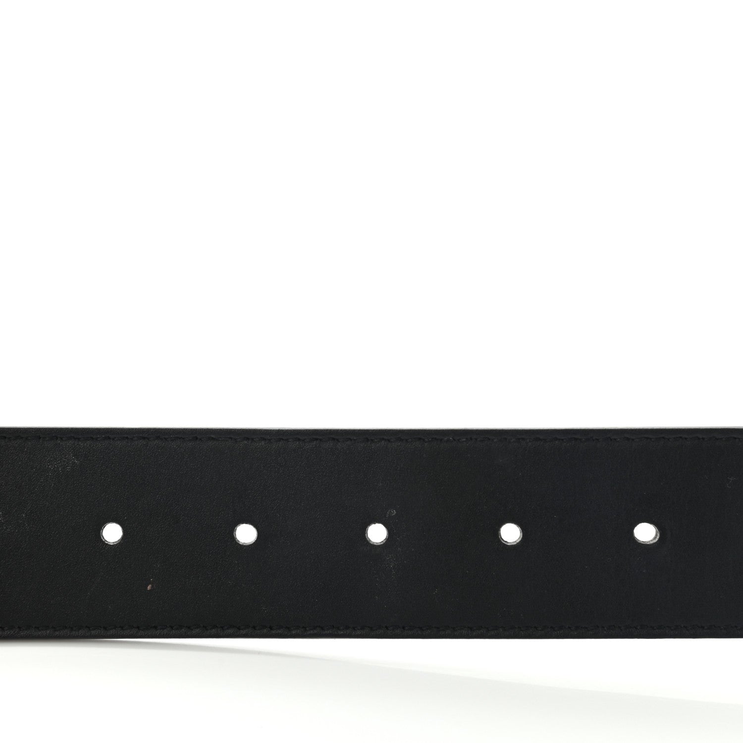 Gucci Calfskin Double G 40mm Belt 80 32 Black 5 of 7