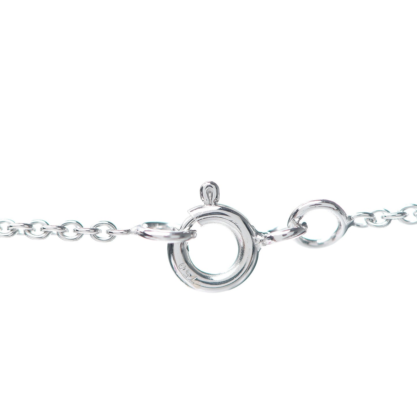 18K White Gold Diamond Finesse Pendant Necklace