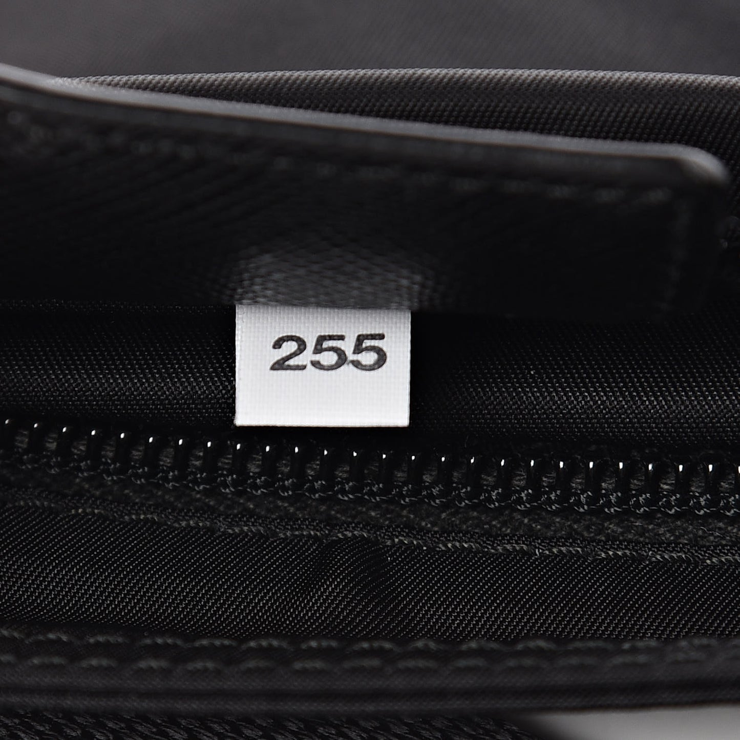 Nylon Vela Flat Messenger Bag Black