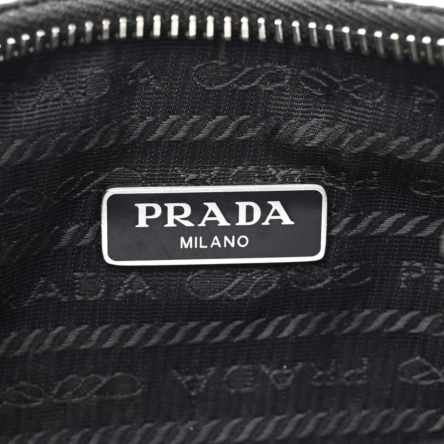Prada Nylon Re-Edition 2005 Shoulder Bag Black 6 of 13