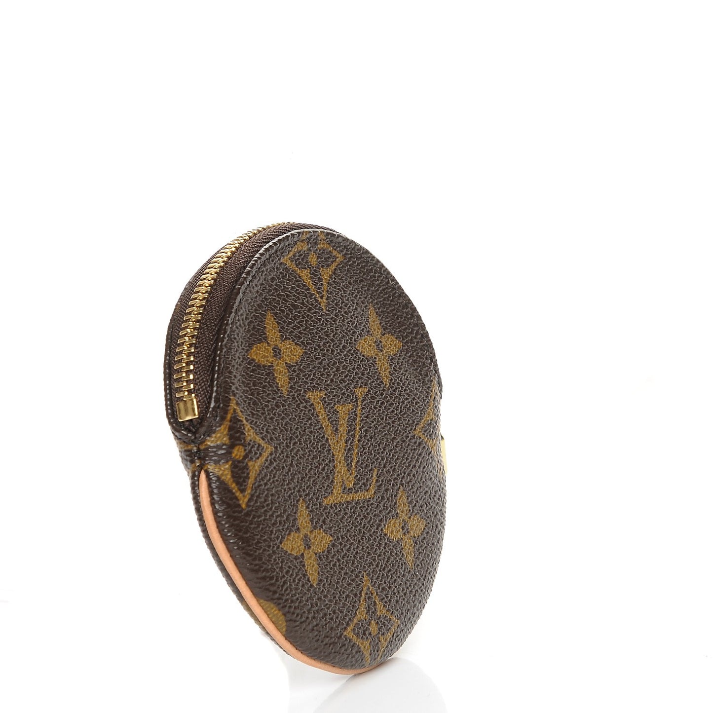 Monogram Round Coin Purse