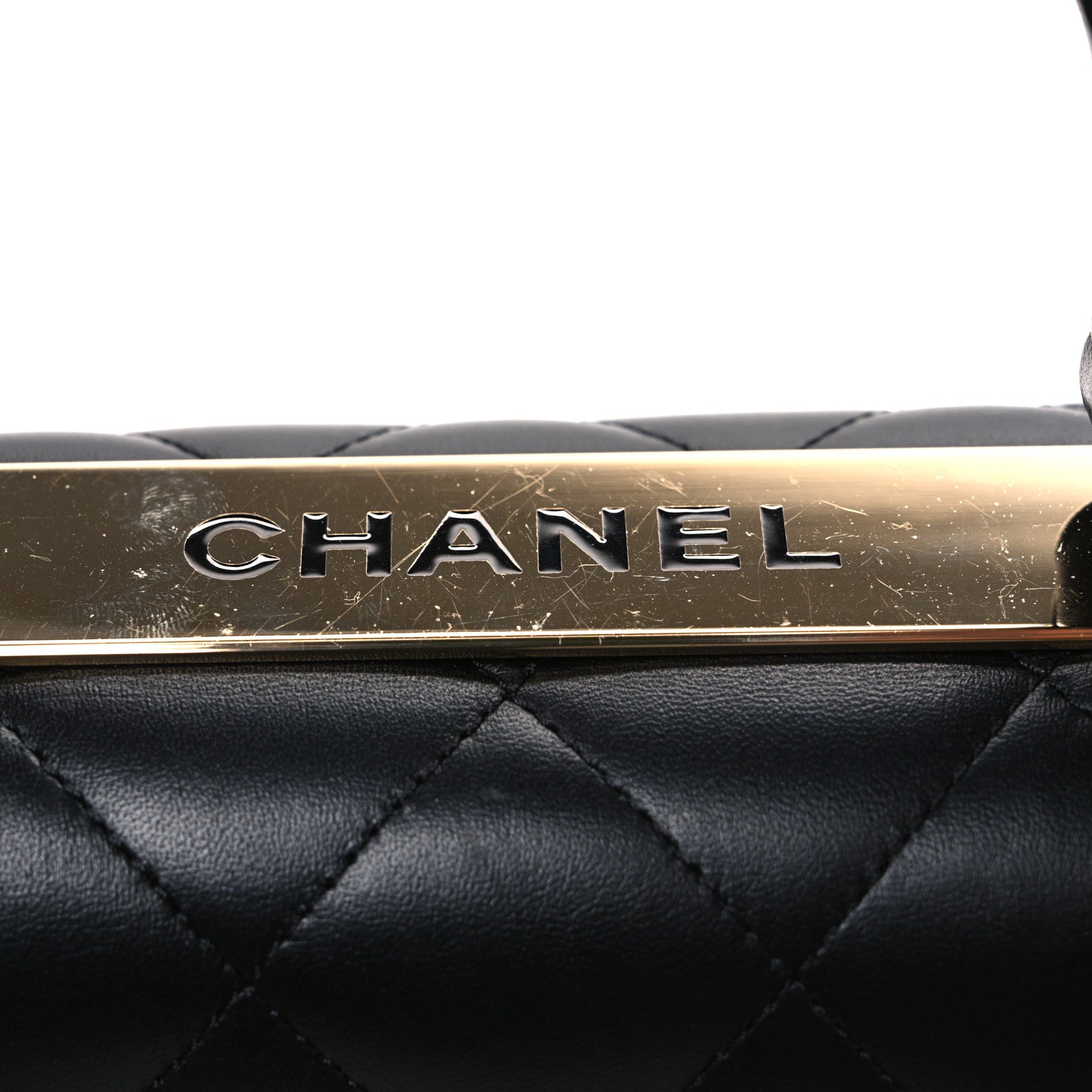 Chanel Lambskin Quilted Small Trendy CC Dual Handle Flap Bag Black 11 of 12