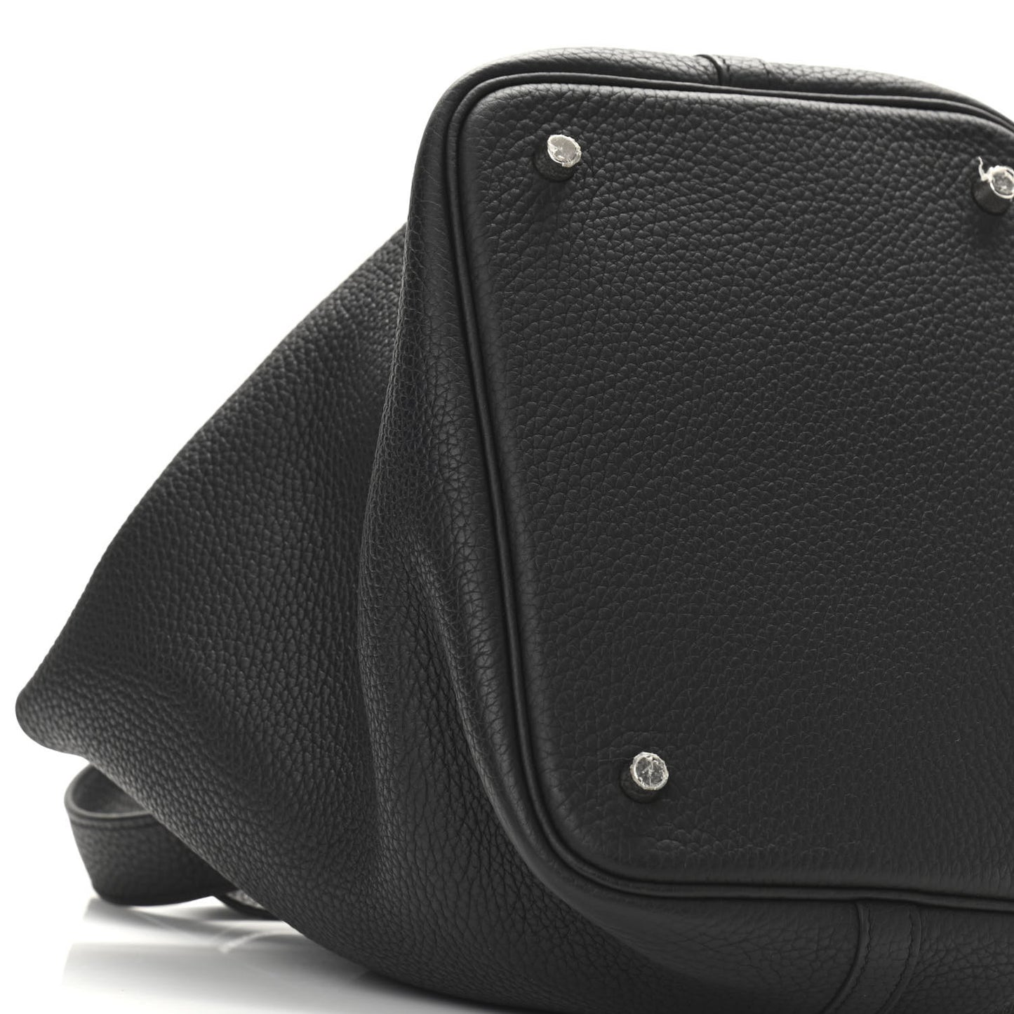 Taurillon Clemence Picotin Lock 22 MM Black