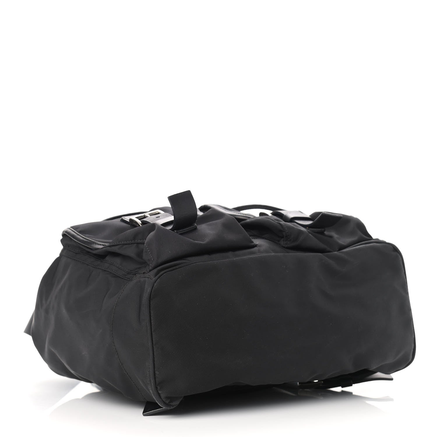 Prada Nylon Vela Medium Backpack Black 4 of 11