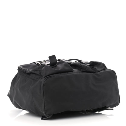 Prada Nylon Vela Medium Backpack Black 4 of 11
