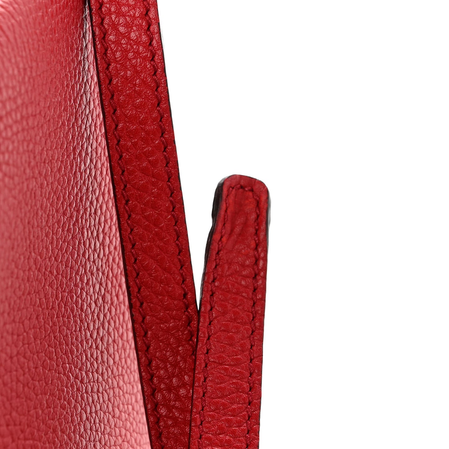 Pebbled Calfskin Small Soho Disco Bag Tabasco Red
