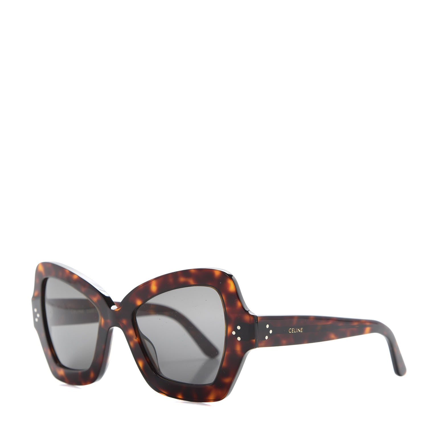 Celine Acetate Butterfly Sunglasses CL 40067I Red Havana Smoke 1 of 6