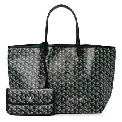 Goyard Goyardine Saint Louis Claire Voie PM Black Opaline 1 of 8