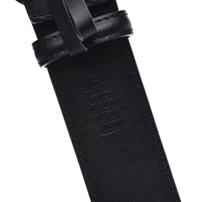 Gucci Guccissima Signature Interlocking G 40mm Belt 90 36 Black 6 of 6