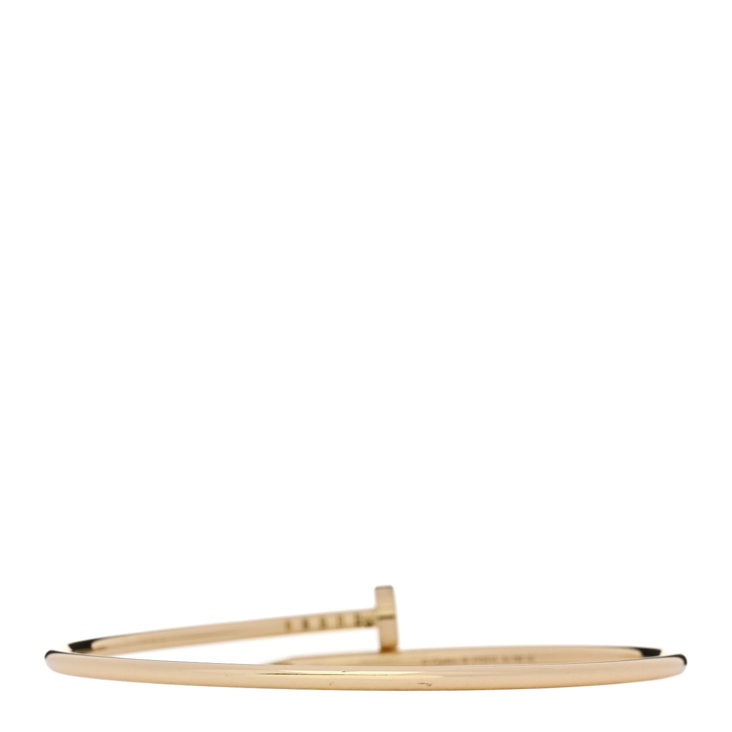 18K Yellow Gold Small Juste Un Clou Bracelet 19
