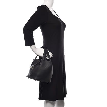 Hermes Taurillon Clemence Picotin Lock 18 PM Black 2 of 11