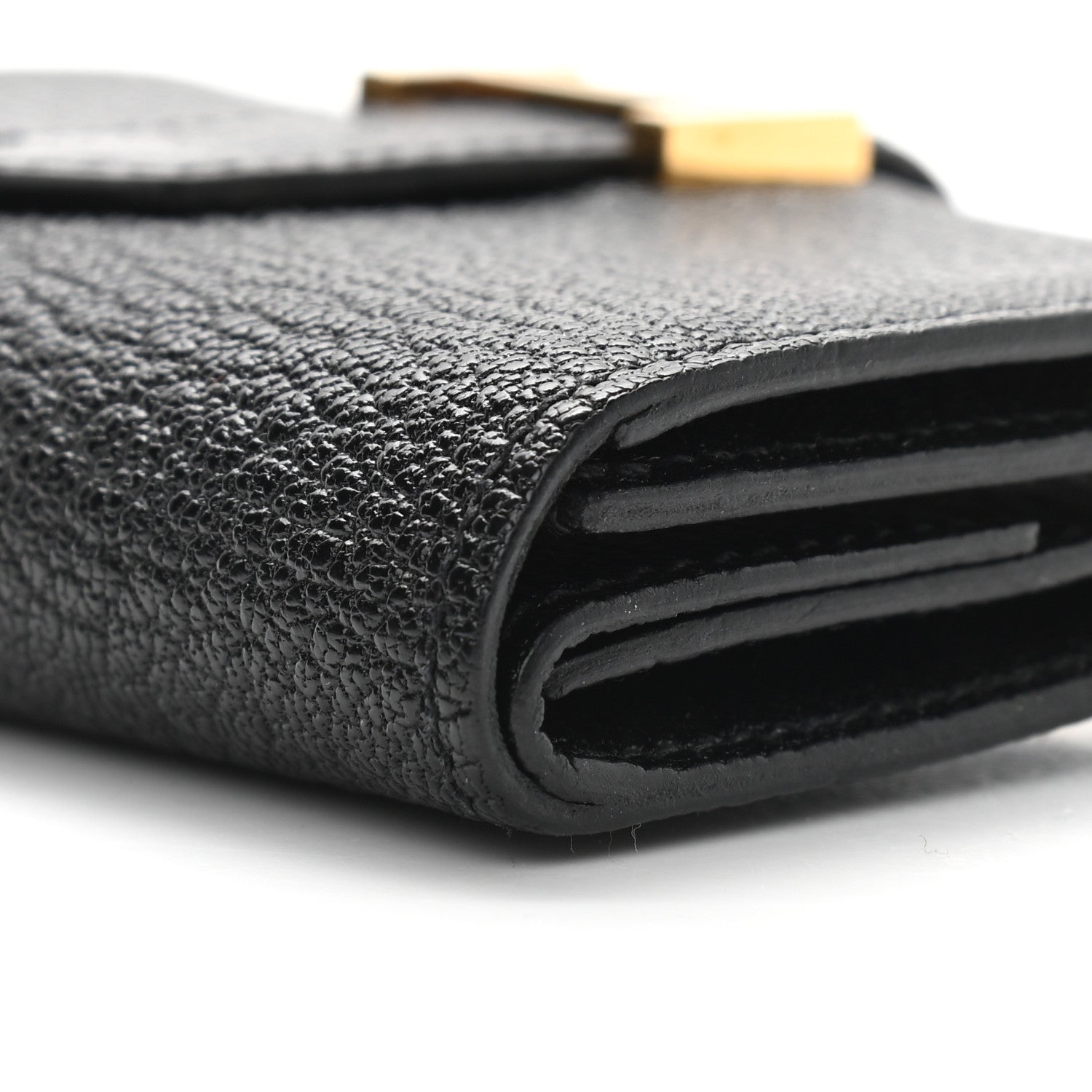 Hermes Chevre Mysore Mini Bearn Wallet Black 6 of 8