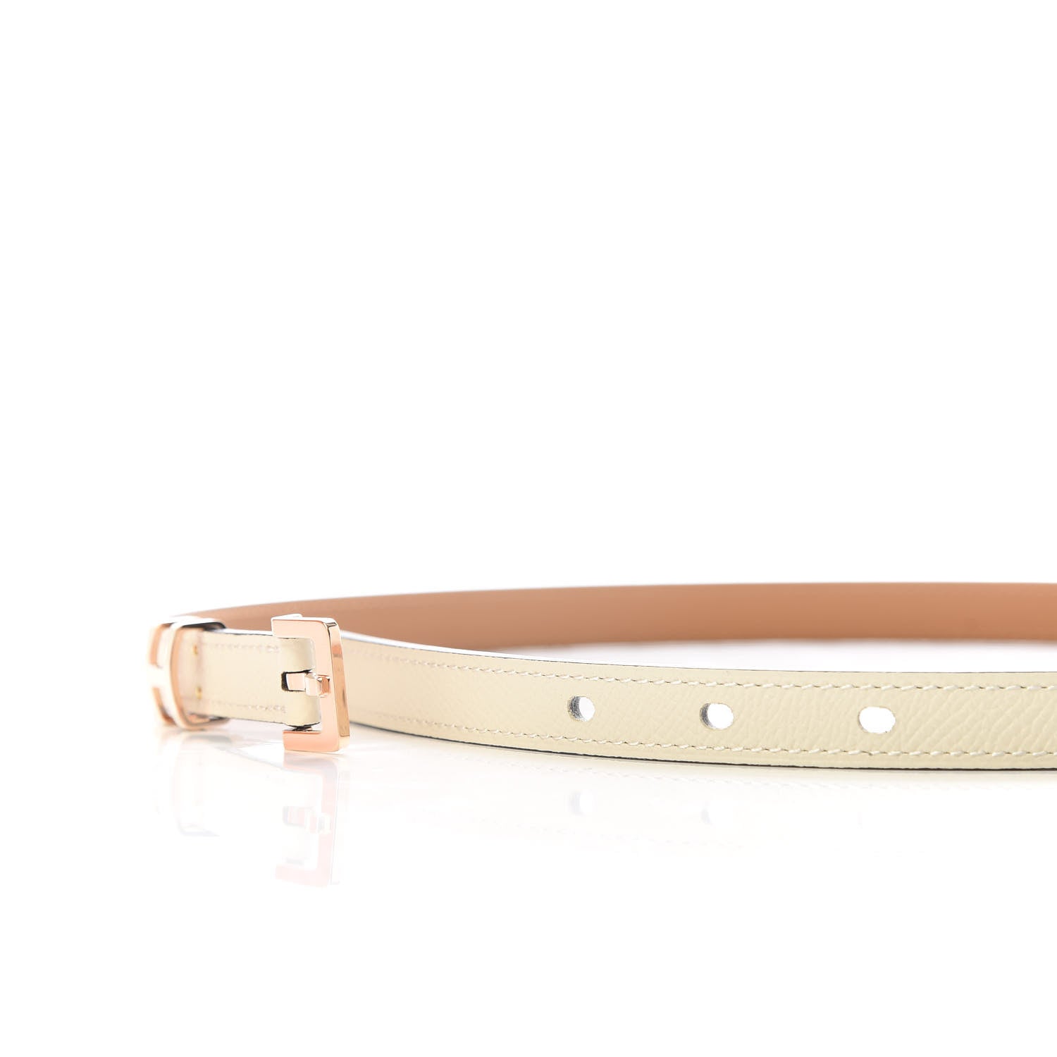 Hermes Epsom 15mm Pop H Belt 75 Craie 5 of 6