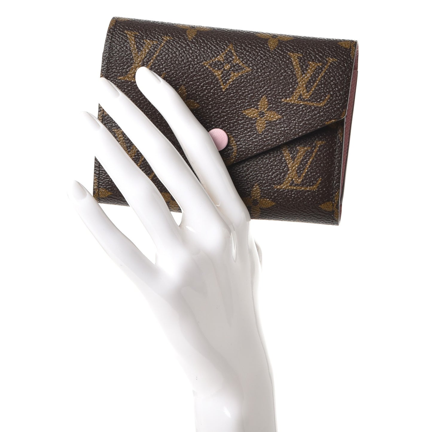 Monogram Victorine Wallet Rose Ballerine