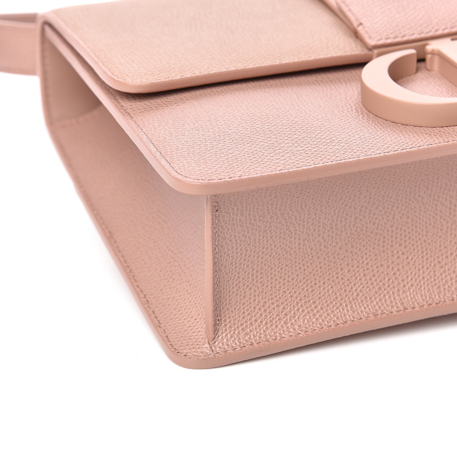 Christian Dior Ultra Matte Grained Calfskin 30 Montaigne Flap Bag Blush 7 of 10