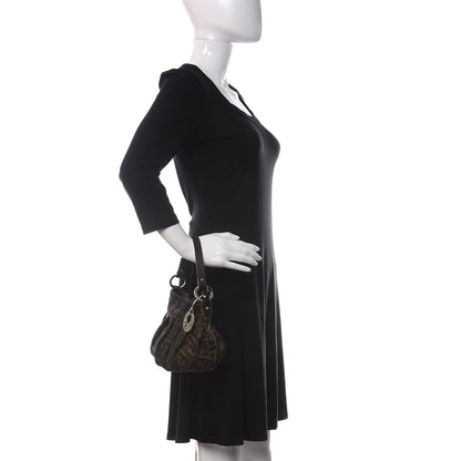 Fendi Zucca Mini Chef Hobo Tobacco 2 of 12