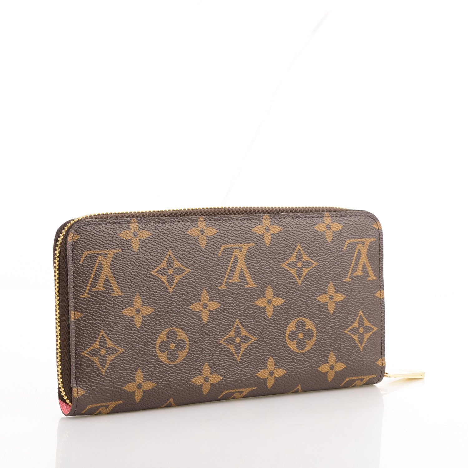 Louis Vuitton Monogram Illustre Zippy Wallet Rose 3 of 7